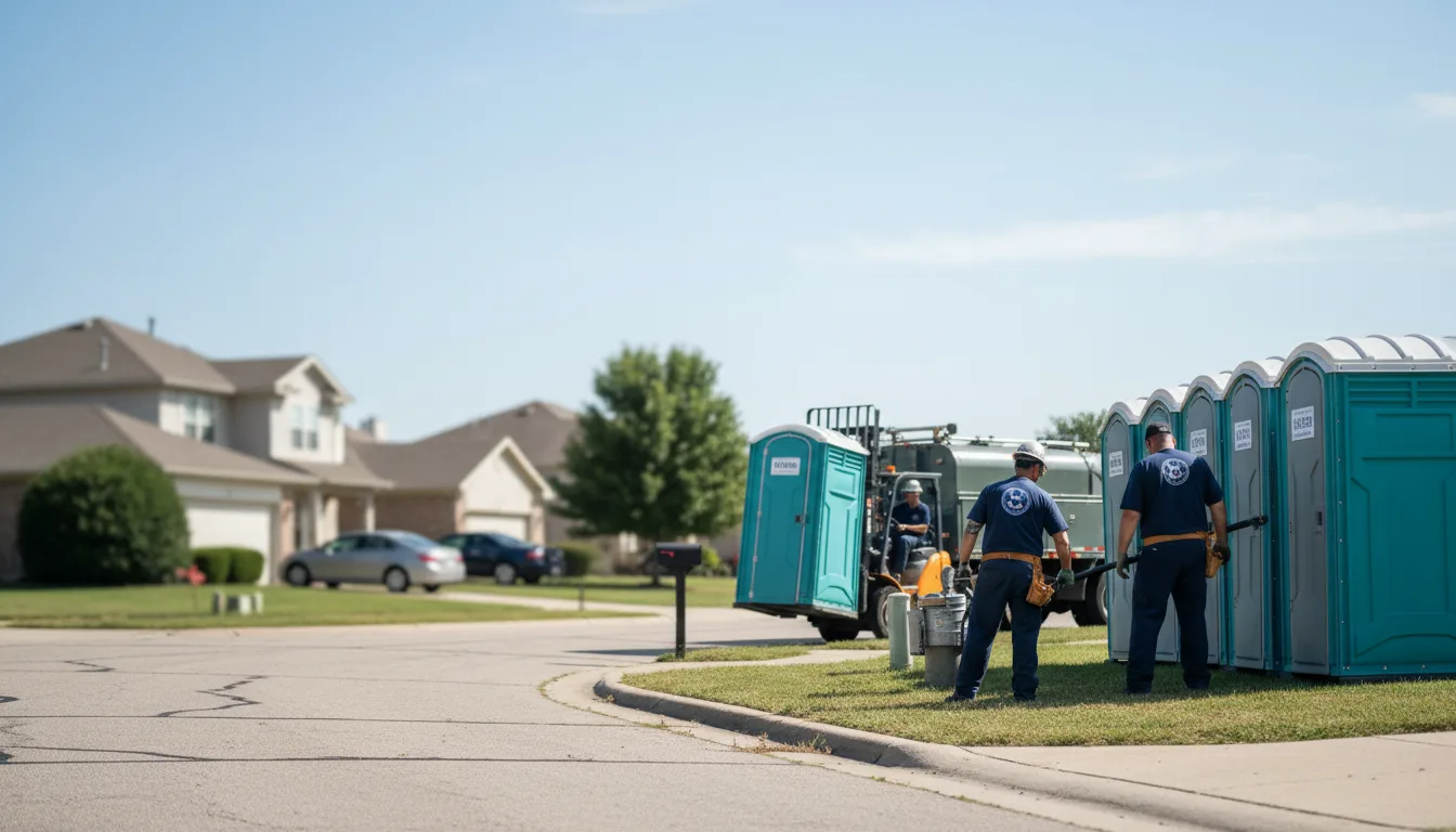 Porta Potty Rental in Muskegon Heights, MI near me